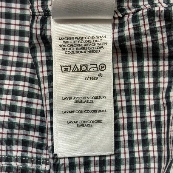 Polo Ralph Lauren Plaid Stretch Performance Long Sleeve Button Down Shirt Size L - Picture 7 of 11